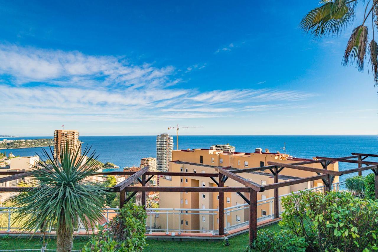 Frontiere Monaco, Terrasse, Vue Mer, Parking - Ab Beausoleil Eksteriør bilde
